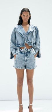 Cropped Denim Jacket