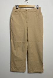 Sport Tan Wide Leg Pants