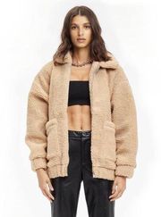 brand new used once i am gia teddy coat