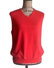 GAP coral sweater vest