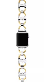 Double-T Link Apple Watch® Band, Two-Tone 38mm/40mm/41mm TBS0014