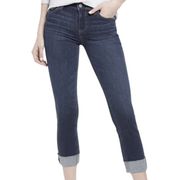 PAIGE Skyline Straight Premium Denim Blue Jeans ~ Women's Size 28