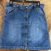 Joe Fresh denim mini skirt