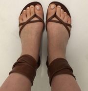 ⭐️SALE: ITALIAN ANTONIO MELANIE WRAP SANDALS (7.5)