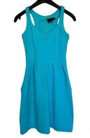 Cynthia Rowley Teal Blue Casual Midi Dress Size XS