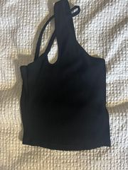 NAKD Black Crisscross Tank Top