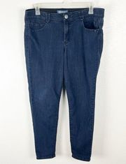 DEMOCRACY “Ab” Solution Dark Blue High Rise Jeans, Size 16