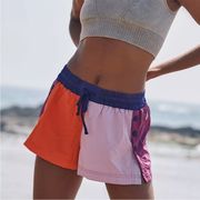 Free People Movement Invigorate Colorblock Shorts Sz S