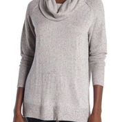 M Magaschoni Cowl Neck Sweater Gray Cashmere Blend Long Sleeve Women’s Size S