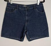 Cherokee 90's Vintage Denim Jean Shorts High Rise 32 Inch Waist Medium Wash