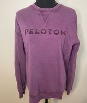 Purple Pullover Crew neck In Medium