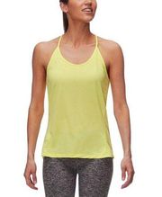 SALOMON T-Strap Yellow Tank Top