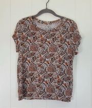 American Eagle  Outfitters Paisley Floral Tee M