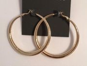 New Vince Camuto Gold Hoops 2"