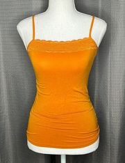 THE LIMITED SMALL ORANGE CAMISOLE
