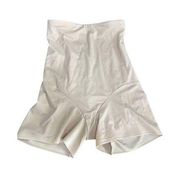 Naomi & Nicole Boy Short Women's XL Warm Beige Inside Magic Hi Waist Shapewear