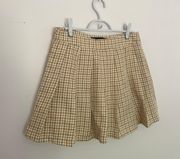 Plaid skirt 