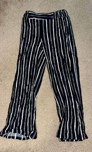 Flowy striped pants