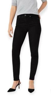 Curvy Fit Skinny Jeans Dark Washed Size 12 High Raise