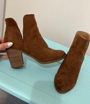 Suede Booties