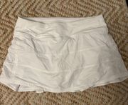 White Pace Rival Skirt