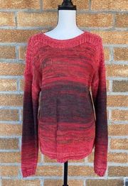 Nic +zoe knit sweater size large