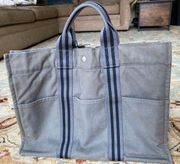 Hermes Fourre Tout Tote in canvas