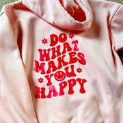 Etsy Hoodie (M)- “Do What Makes You Happy”