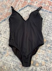 Black One Piece Swimsuit