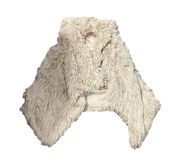 Jolt Faux Fur Shaggy Off White Medium Vest