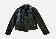 ELODIE FAUX LEATHER MOTO JACKET (XL)