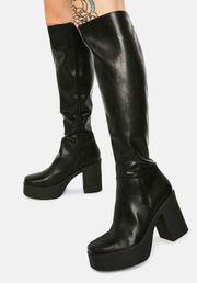 Knee High Platform Boots