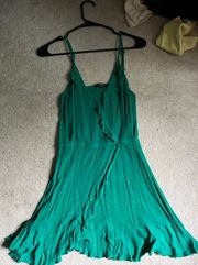 Green Mini Dress 
