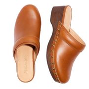 Madewell The Cecily Clog in English Saddle, New in Box