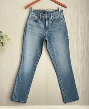 NYDJ Sheri High-Rise Skinny Ankle Jeans Tall Women's Size 8 Long