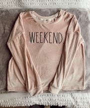 Light Pink and light weight sweatshirt