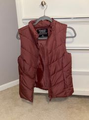 Burgundy Vest