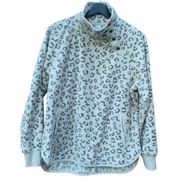 Greentea women's size medium fleece high neck sweater