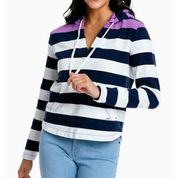 striped hoodie w/ kangaroo pocket Large