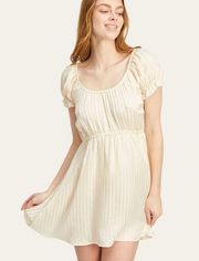 Morgan Lane Ava Dress in Sandy White