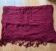 Garnet  scarf