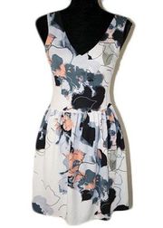 Love...ady Fit and Flare Floral Dress Size M