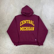 Vintage 90s Central Michigan  Hoodie