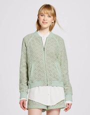 MintLace Bomber Jacket Size 1X