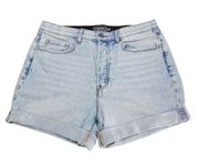 Torrid Womens Size 12 Wild Wild West Mid-Rise Mom Jean Shorts Stretch Denim NEW