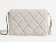 H&M Taupe Quilted Crossbody