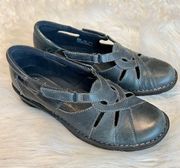 Clarks Bendables Leather Slip on Casual Shoes Women’s Size 7.5 Comfort 39335