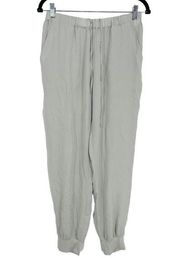 Theory Silk Jogger Pants Size S