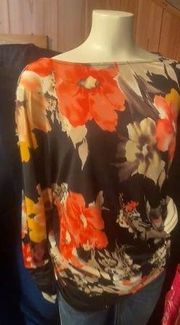 Boston Proper Top size Large floral print