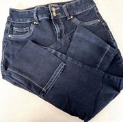 d. jeans Dark Straight Jeans Sz 4